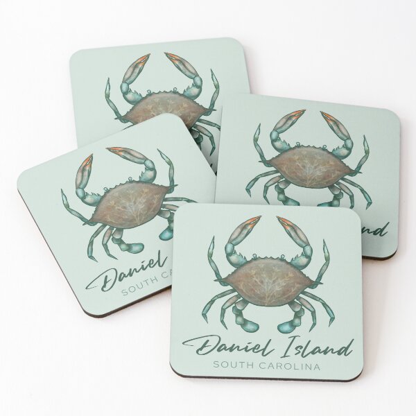 Item preview, Daniel Island South Carolina SC Blue Crab designed and sold by carolinafound.