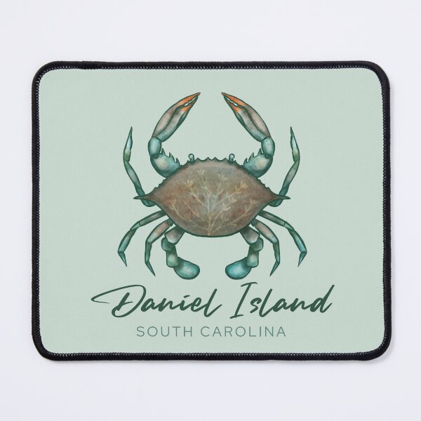 Item preview, Daniel Island South Carolina SC Blue Crab designed and sold by carolinafound.