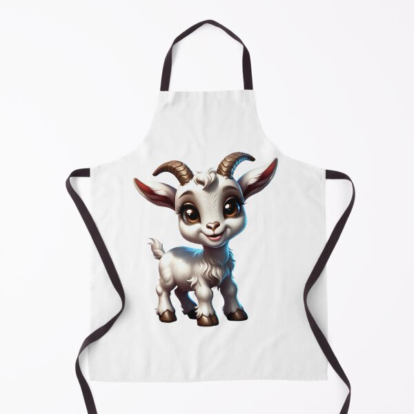Item preview, Cute baby cartoon goat designed and sold by Inspyralia.