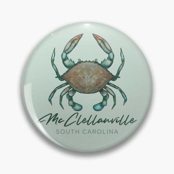 Item preview, McClellanville South Carolina SC Blue Crab designed and sold by carolinafound.