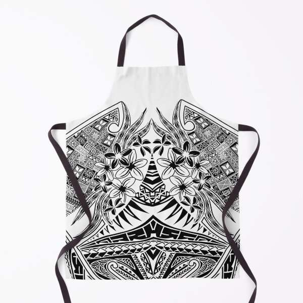 Item preview, Tribal Patterns - Hawaiian - Samoan -Polynesian White And Black - 3566 designed and sold by sunnthreads.