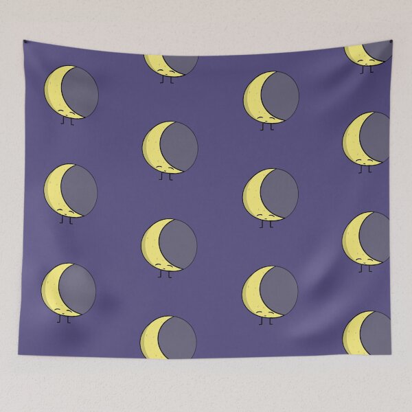 Item preview, Sleepy moon designed and sold by SasScribbles.