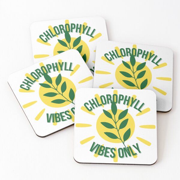 Item preview, Chlorophyll Vibes Only - Minimalist Leaf and Sun Design designed and sold by Molecularmerch.