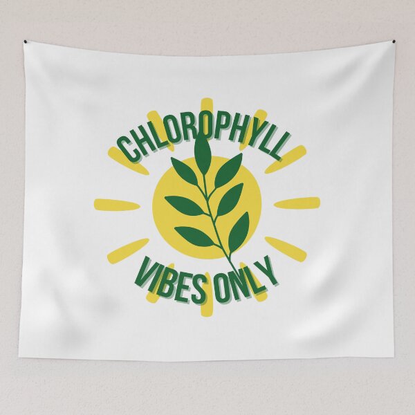 Item preview, Chlorophyll Vibes Only - Minimalist Leaf and Sun Design designed and sold by Molecularmerch.