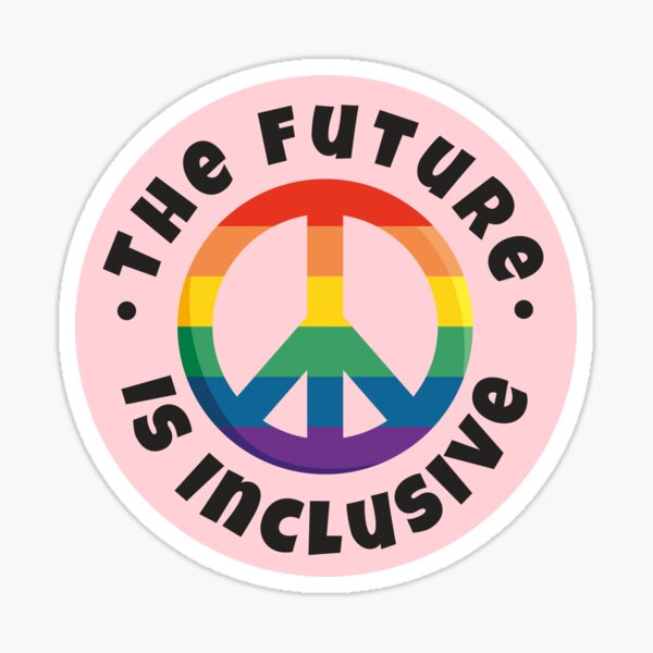 Item preview, The future is inclusive designed and sold by PeachyLitchi.