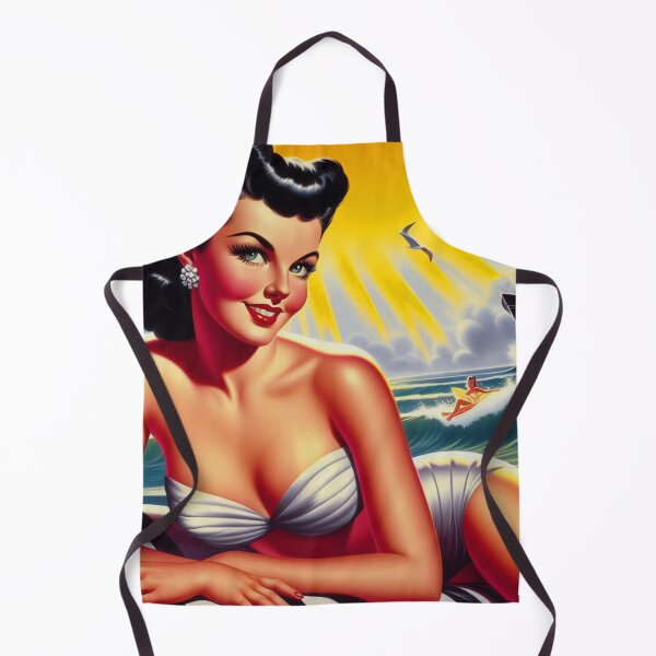 Item preview, Retro Beauty Pin-up designed and sold by PulpVintage.