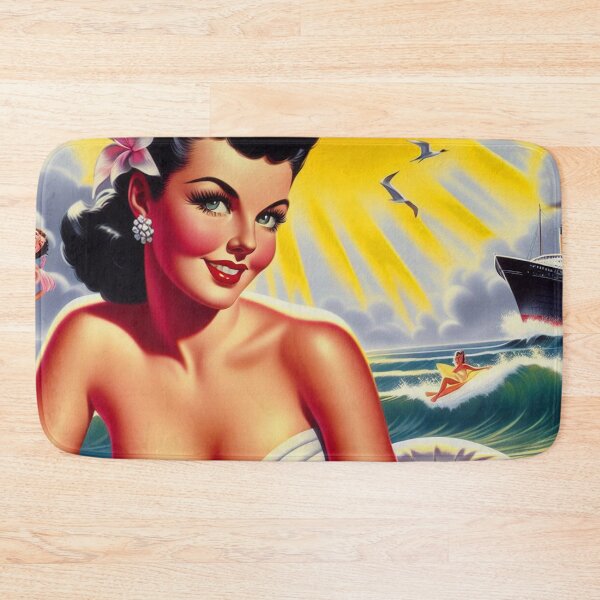 Item preview, Retro Beauty Pin-up designed and sold by PulpVintage.