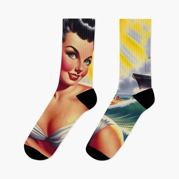 Item preview, Retro Beauty Pin-up designed and sold by PulpVintage.