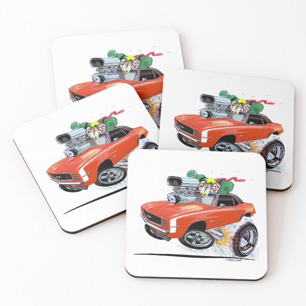 Item preview, Vince Crain Z RATED 1969 RS SS Hugger Orange designed and sold by vincecrain.