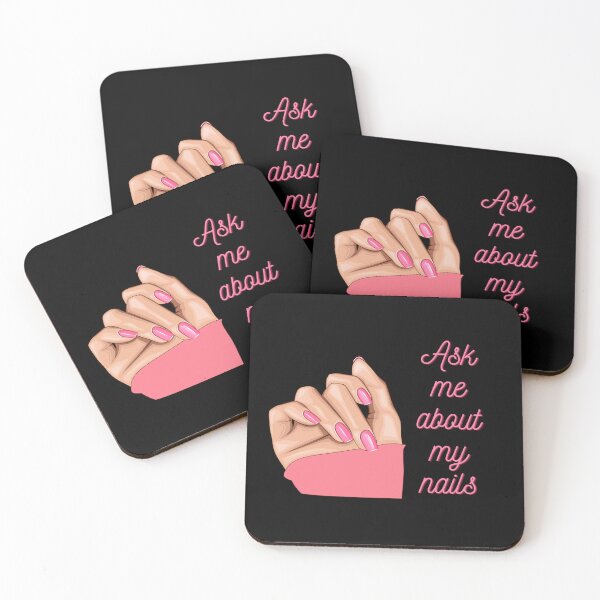 Item preview, Ask Me About My Nails designed and sold by Smobee.