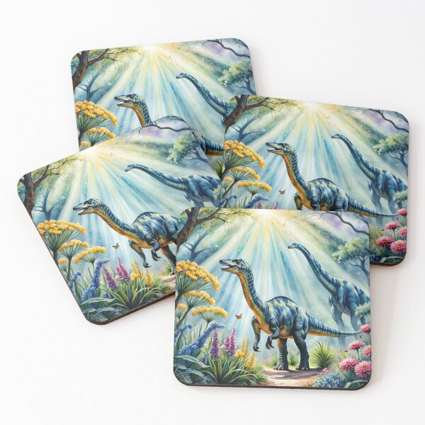 Item preview, Springtime dinosaurs - Bronto & Co. designed and sold by Lilsilverfish.