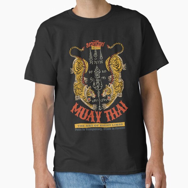 Item preview, Classic Muay Thai Tiger Tattoo designed and sold by KewaleeTee.