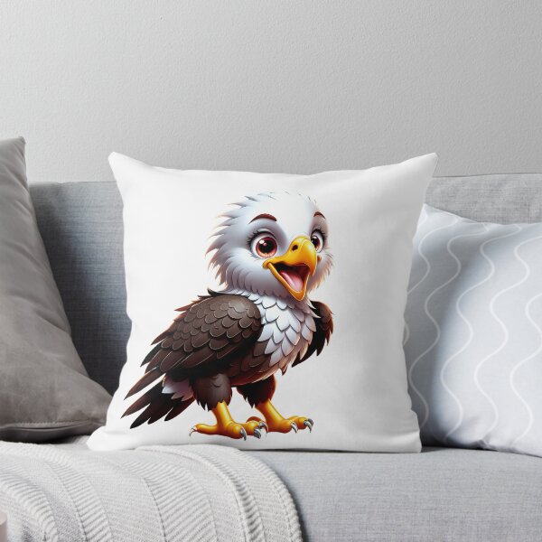 Item preview, Cute baby cartoon eagle designed and sold by Inspyralia.