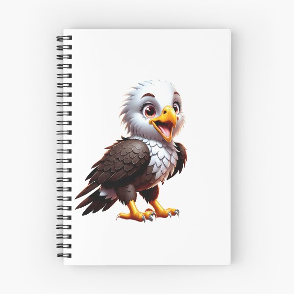 Item preview, Cute baby cartoon eagle designed and sold by Inspyralia.