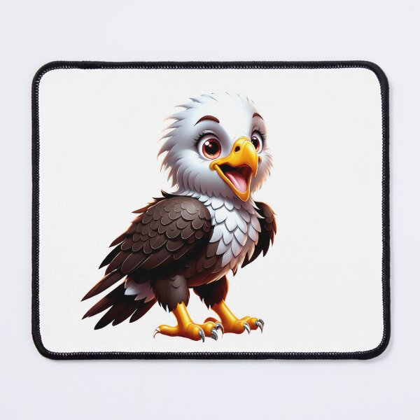 Item preview, Cute baby cartoon eagle designed and sold by Inspyralia.