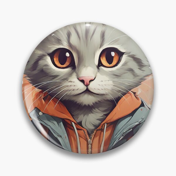 Item preview, Whisker Whimsy: Playful Cat Cartoon designed and sold by StellarValor.