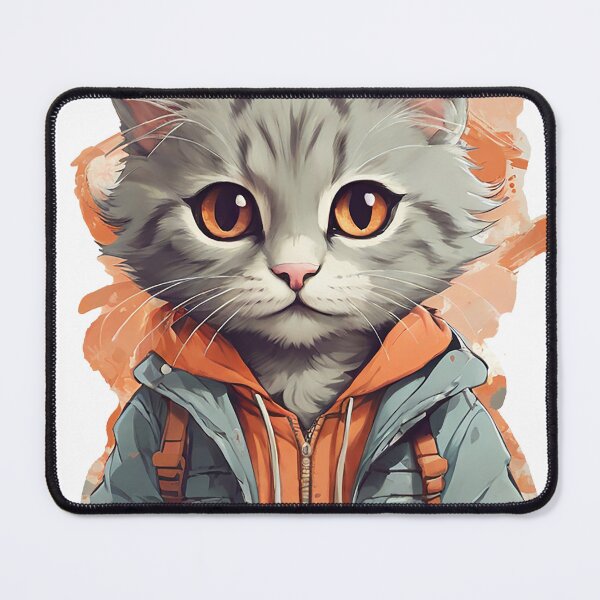 Item preview, Whisker Whimsy: Playful Cat Cartoon designed and sold by StellarValor.
