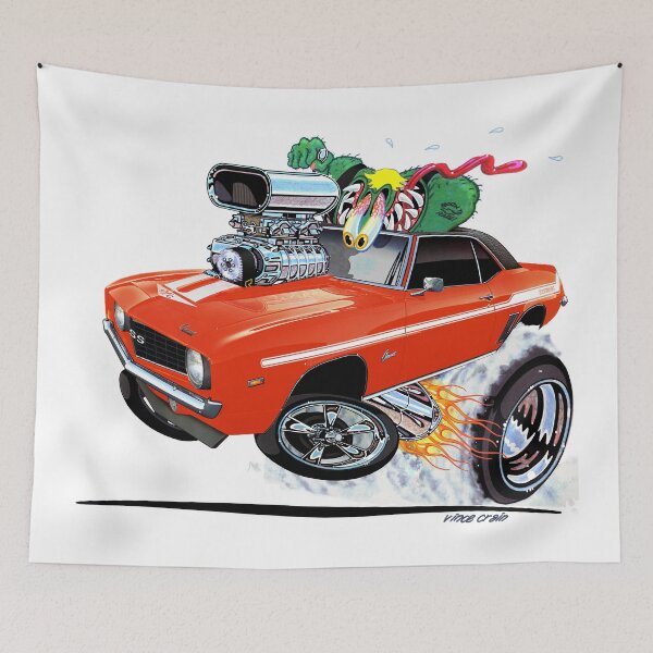 Item preview, Vince Crain Z RATED 1969 Yenko Hugger Orange designed and sold by vincecrain.