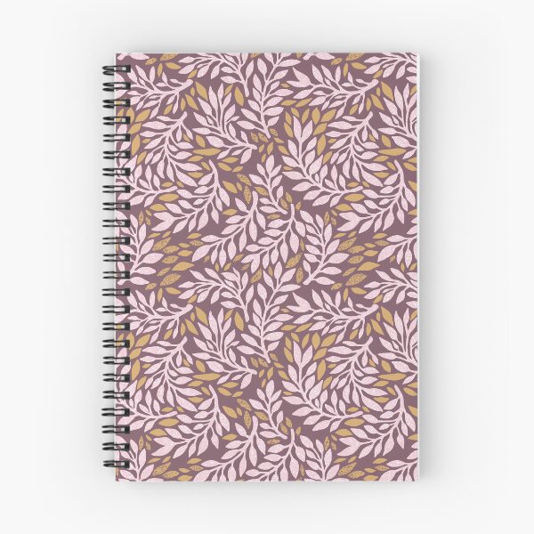 Item preview, Leaves Pattern in Pink, Tan and Deep Taupe designed and sold by KooKooRuz.