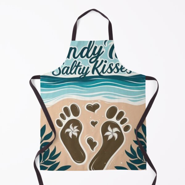 Item preview, Sandy Toes, Salty Kisses designed and sold by HOMEDESIGNPRINT.