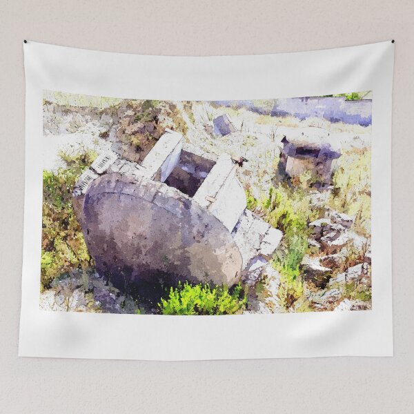 Item preview, Albania: two destroyed bunkers designed and sold by Giuseppe Cocco.