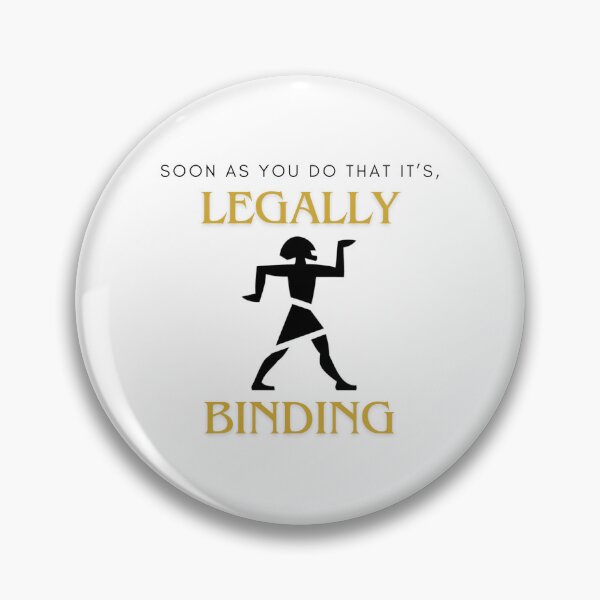 Item preview, Legally Binding - Middleditch and Schwartz designed and sold by tartistry.
