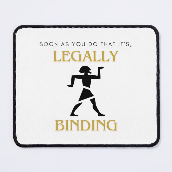 Item preview, Legally Binding - Middleditch and Schwartz designed and sold by tartistry.