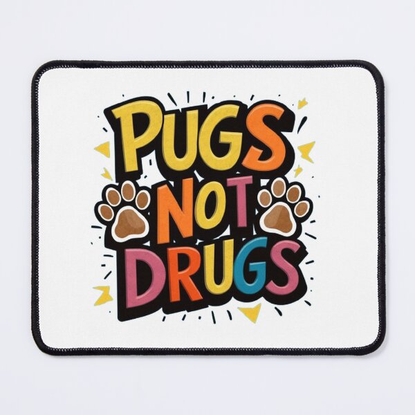 Item preview, Pugs not drugs ,Paws, not pills  ,gift idea  designed and sold by masteryStore.