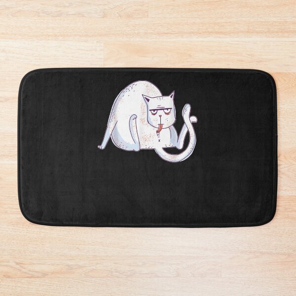 Item preview, Funny Fat Cat With Grumpy Face Washing Itself  designed and sold by eKvzo5epAZKu.