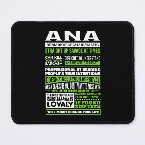 Item preview, Ana Girl Name Definition designed and sold by Share-me.