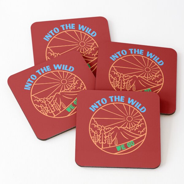 Item preview, Into The Wild We Go Outdoors Nature designed and sold by binxlystudio.