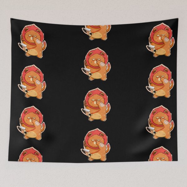 Item preview,  cute samurai cat designed and sold by vonkeo.