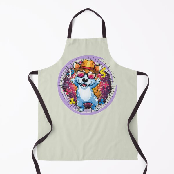 Item preview, little cheerful dog with glasses designed and sold by Moris-shop.