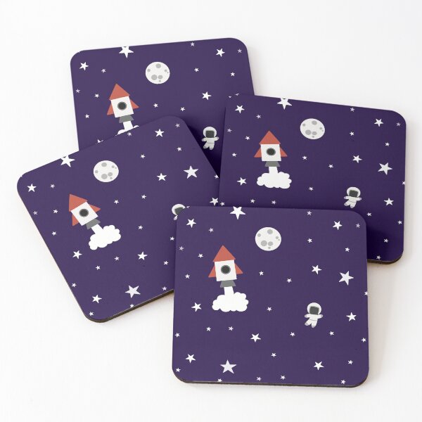 Item preview, We are going to space dark purple designed and sold by Koolmees.