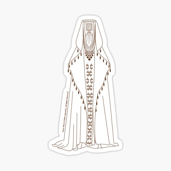 Item preview, Reverend Mother Illustration v11 designed and sold by Baikachi AD.