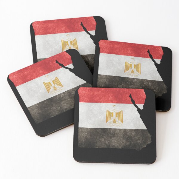 Item preview, Egypt - national border in national flag designed and sold by Mohja-Design.