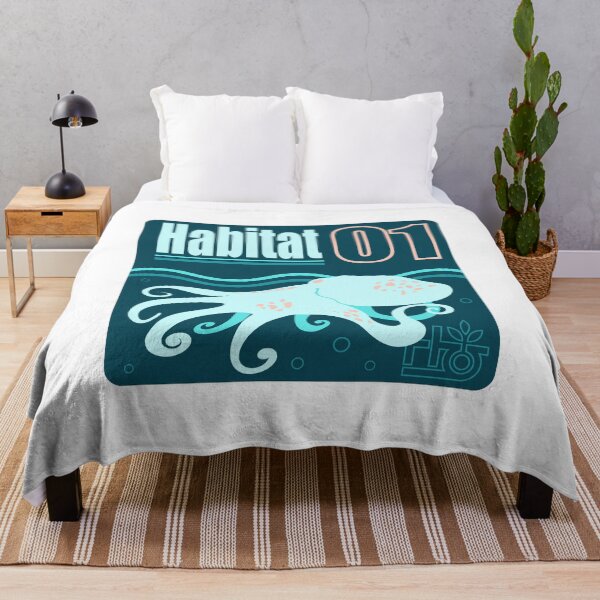 Item preview, Habitat skateboards sea logo designed and sold by Paintbase.
