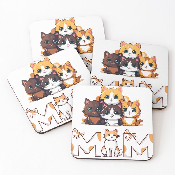 Item preview, Feline Love MOM Designs with Kitty Cuteness designed and sold by MirtaF.