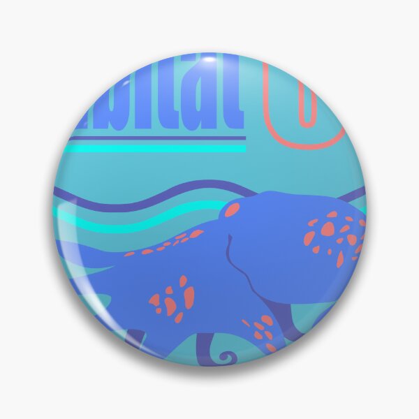 Item preview, Habitat skateboards sea logo designed and sold by Paintbase.