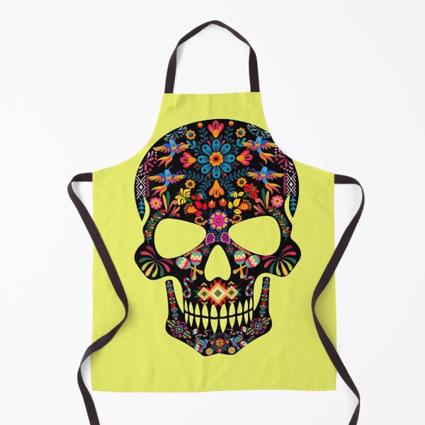 Item preview, mexican sugar skull Floral Skull Art – Gothic Skull with Flowers, Dark Aesthetic, Tattoo-Inspired Illustration designed and sold by SKULLARTISTRY.