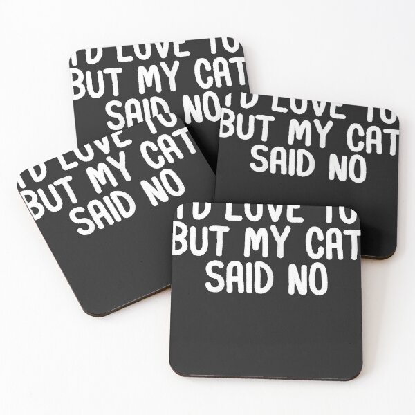 Item preview, Funny I'd Love O But My Cat Said No Gift For Friend Heart  designed and sold by eKvzo5epAZKu.