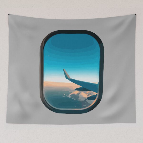 Item preview, View from the Plane Vector Art designed and sold by Queenkoops.