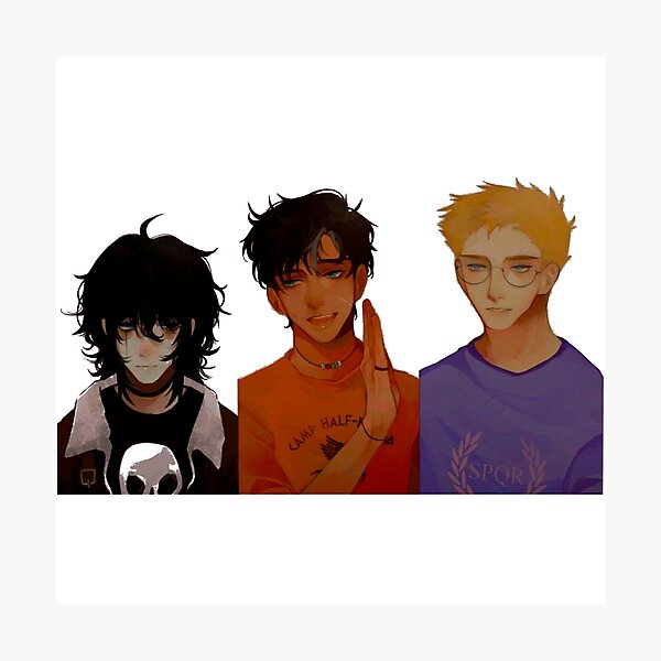 Item preview, Heroes of Olympus, Nico, Percy and Jason Design designed and sold by flowerry.