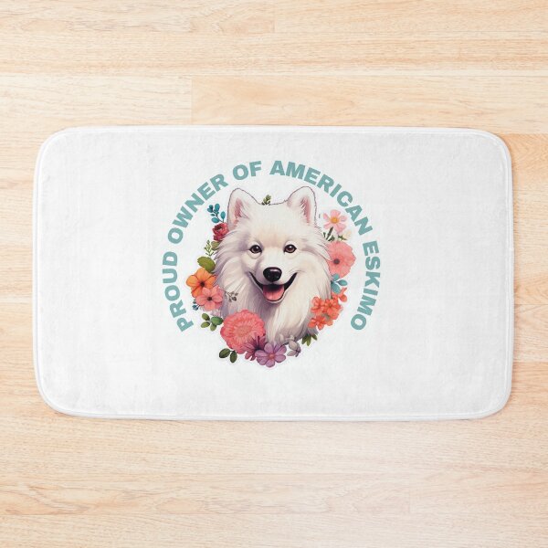 Item preview, Cute Flower American Eskimo Mom Dad Guardian Angel Best Friend Doggie Paw designed and sold by SMARTKIT  DESIGNAGENCY.