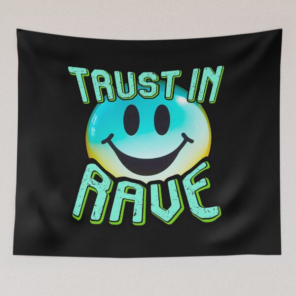 Item preview, TRUST IN RAVE #7 SMILEY designed and sold by RICK-TURNER.