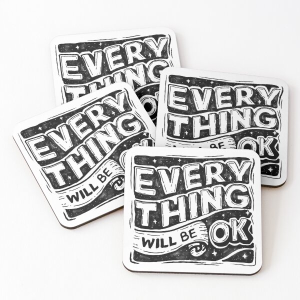 Item preview, Everything will be OK designed and sold by Kubala Designs.