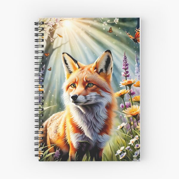 Item preview, Springtime fox designed and sold by Lilsilverfish.