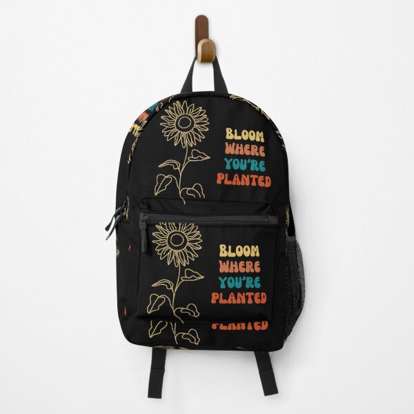 Item preview, Bloom Where You're Planted Motivational Quote designed and sold by Trendz by Ami.