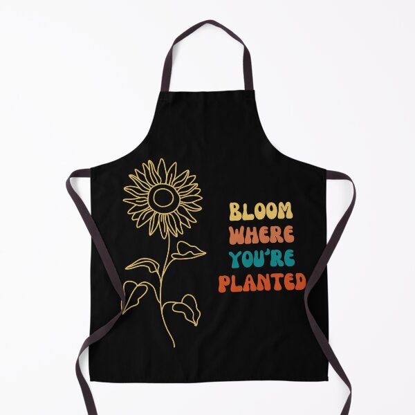 Item preview, Bloom Where You're Planted Motivational Quote designed and sold by Trendz by Ami.