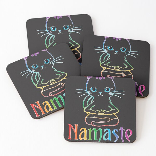 Item preview, Funny Namaste Home With My Cat Namastay Zen Kitty Introvert  designed and sold by K5yjqoSMtFx0.